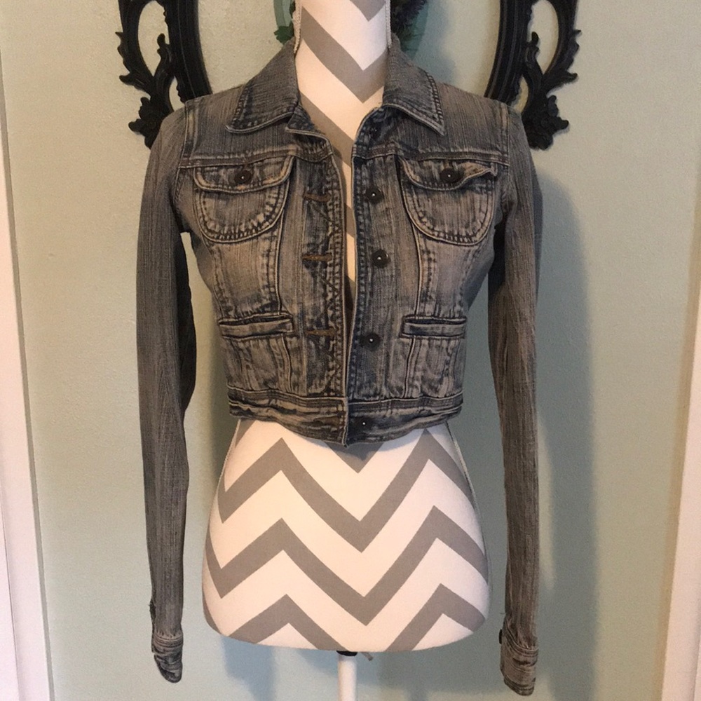 Cropped Jean Jacket